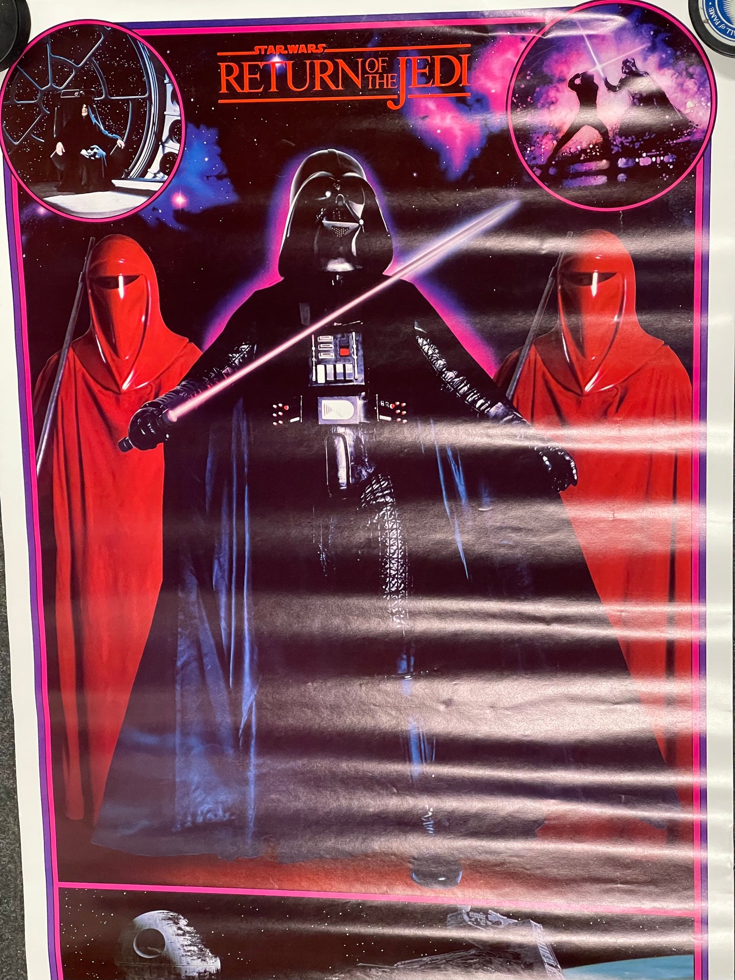 Star Wars Return of the Jedi original movie poster 1983