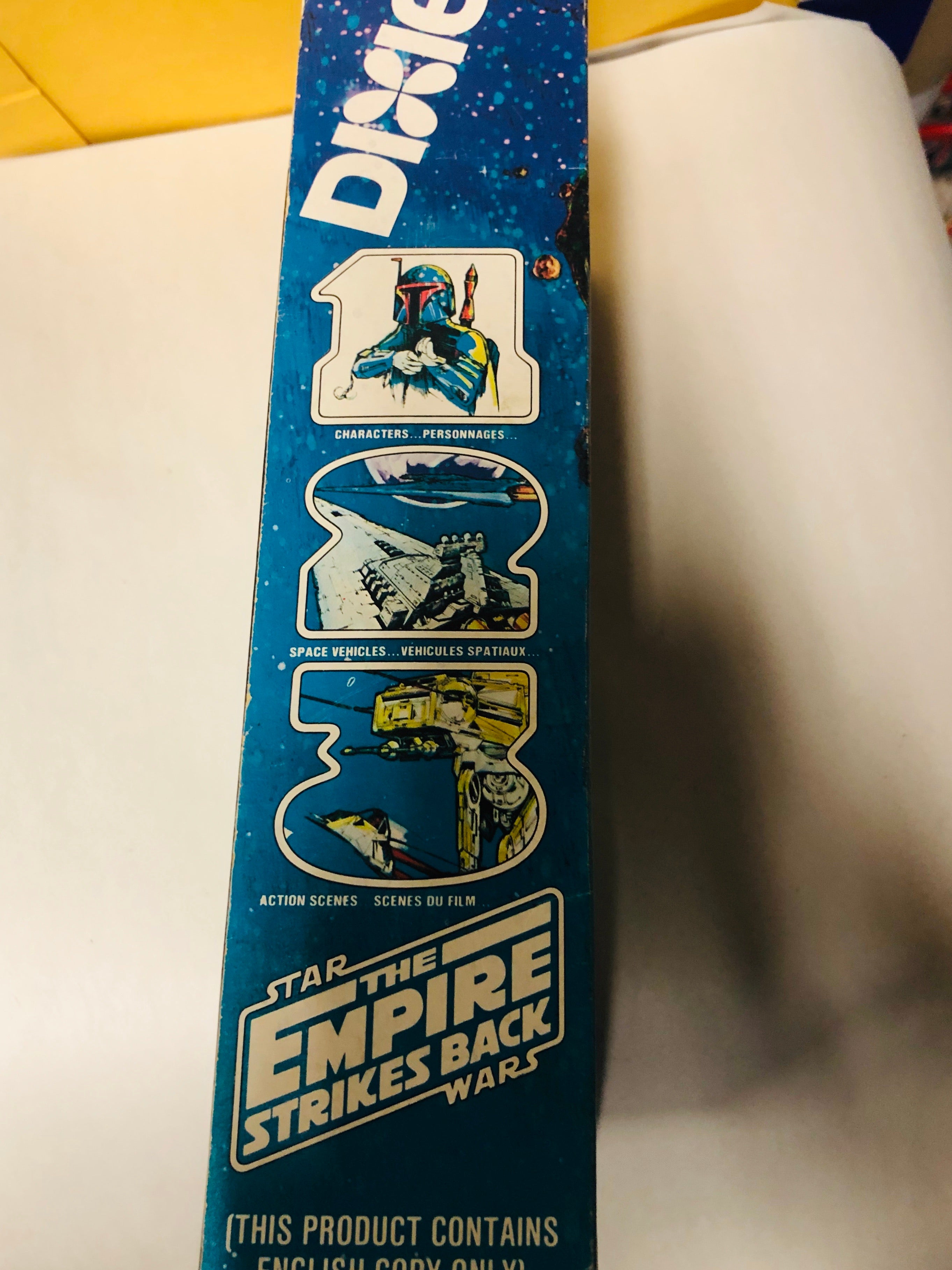 Star Wars Empire strikes back full Dixie Cups box 1981