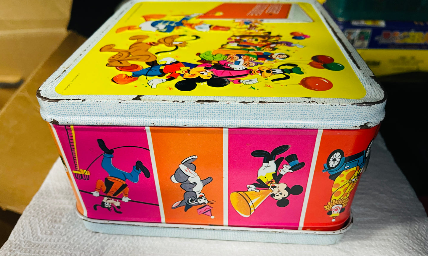 Disney on Parade lunch box with Thermos 1960s