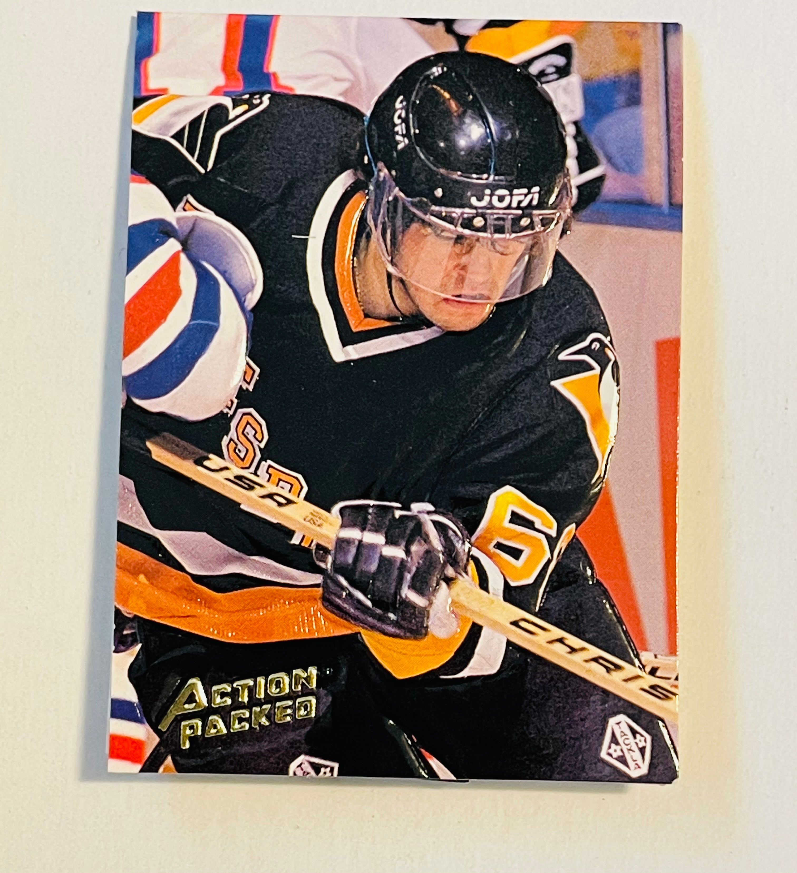 Jaromir Jagr rare Action Packed test issued hockey card 1994