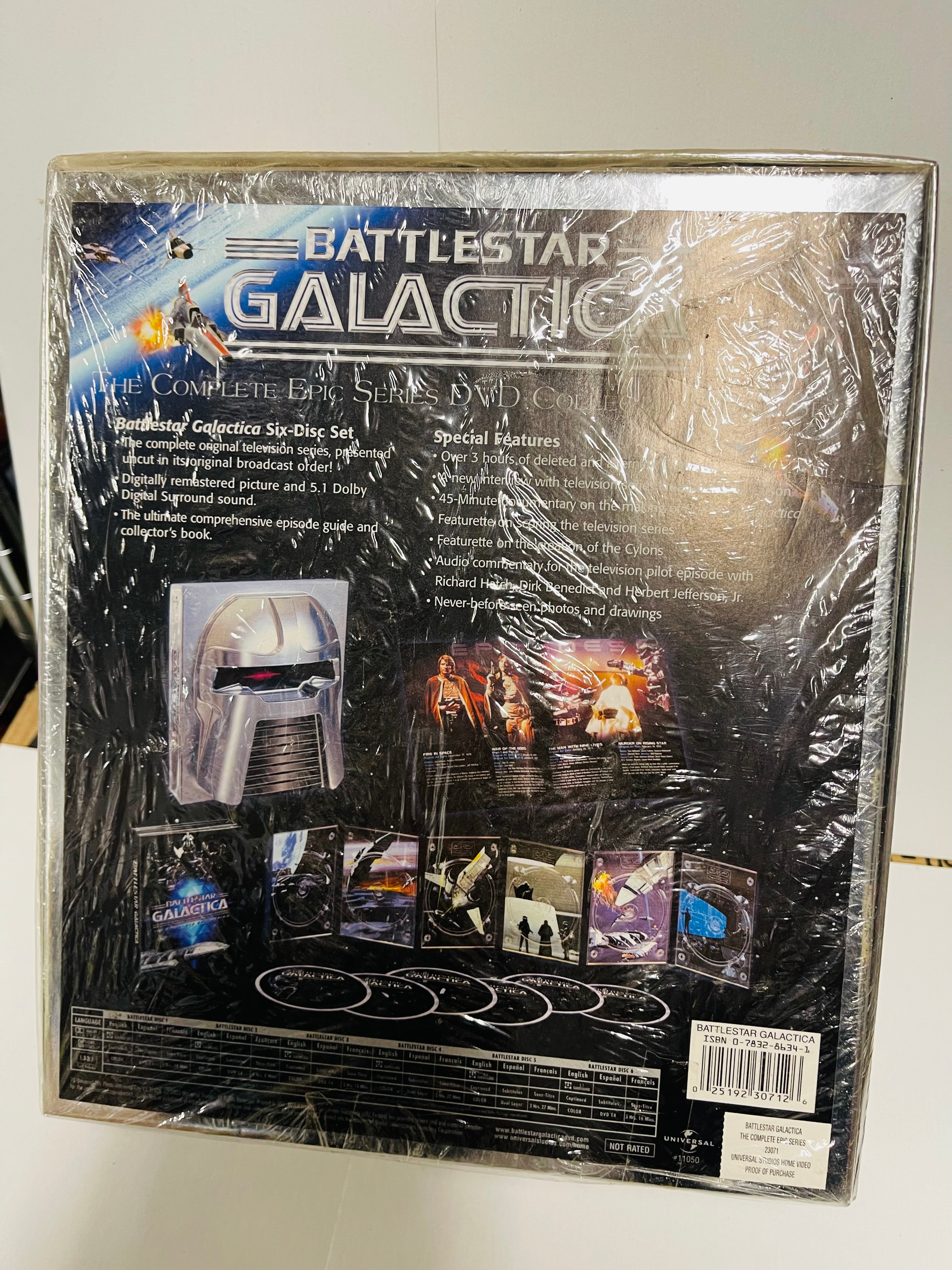 Battlestar Galactica TV series 6 disc factory sealed set