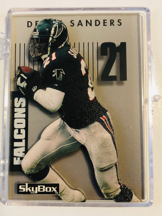 Deion Sanders unique 3 D acrylic custom football card 1991