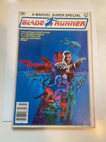 Blade Runner Movie Marvel Super Special comic 1980s
