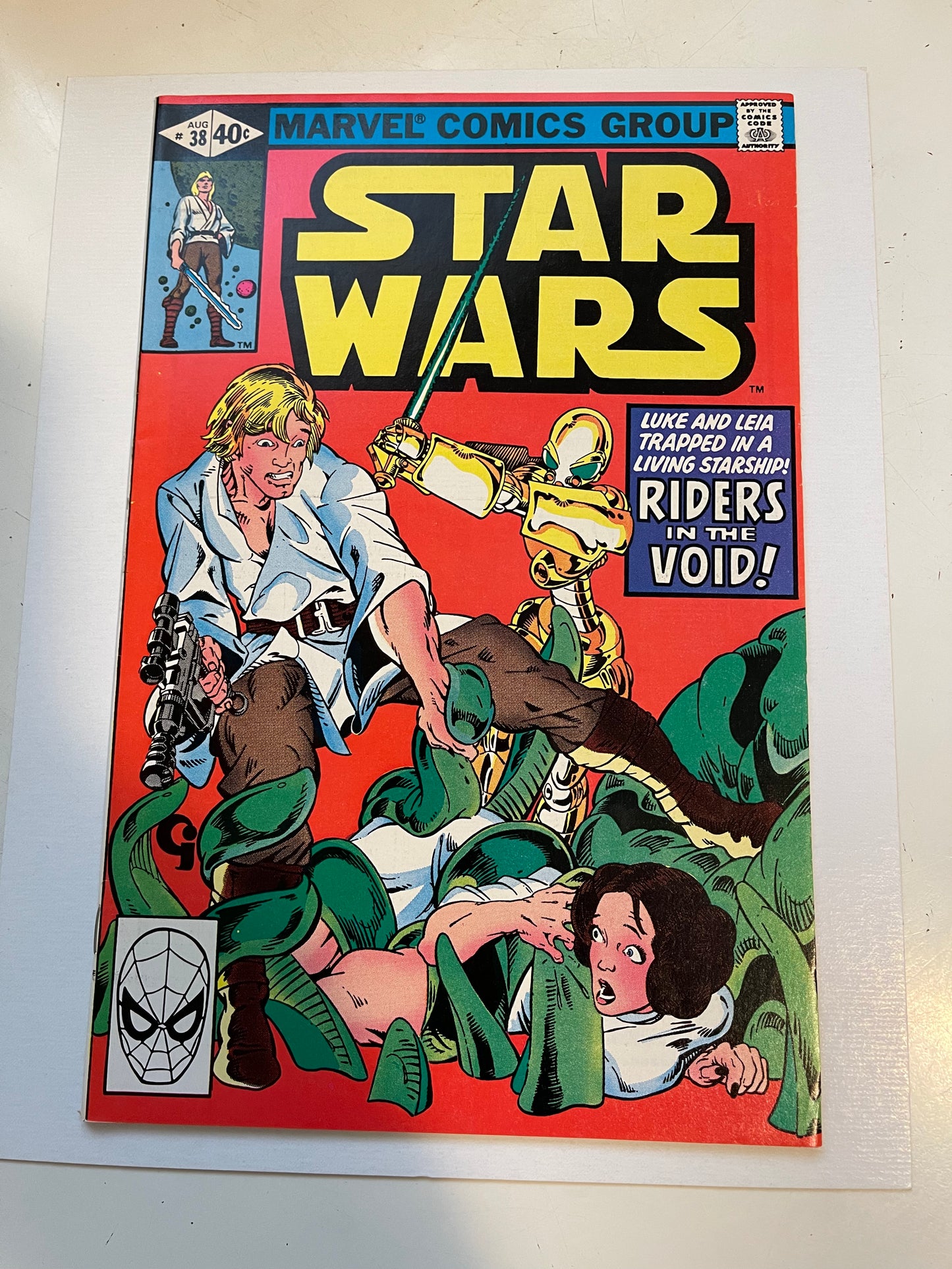 Star Wars #38 high grade condition comic book 1970s