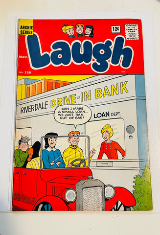 Archie Laugh #156 comic 1964