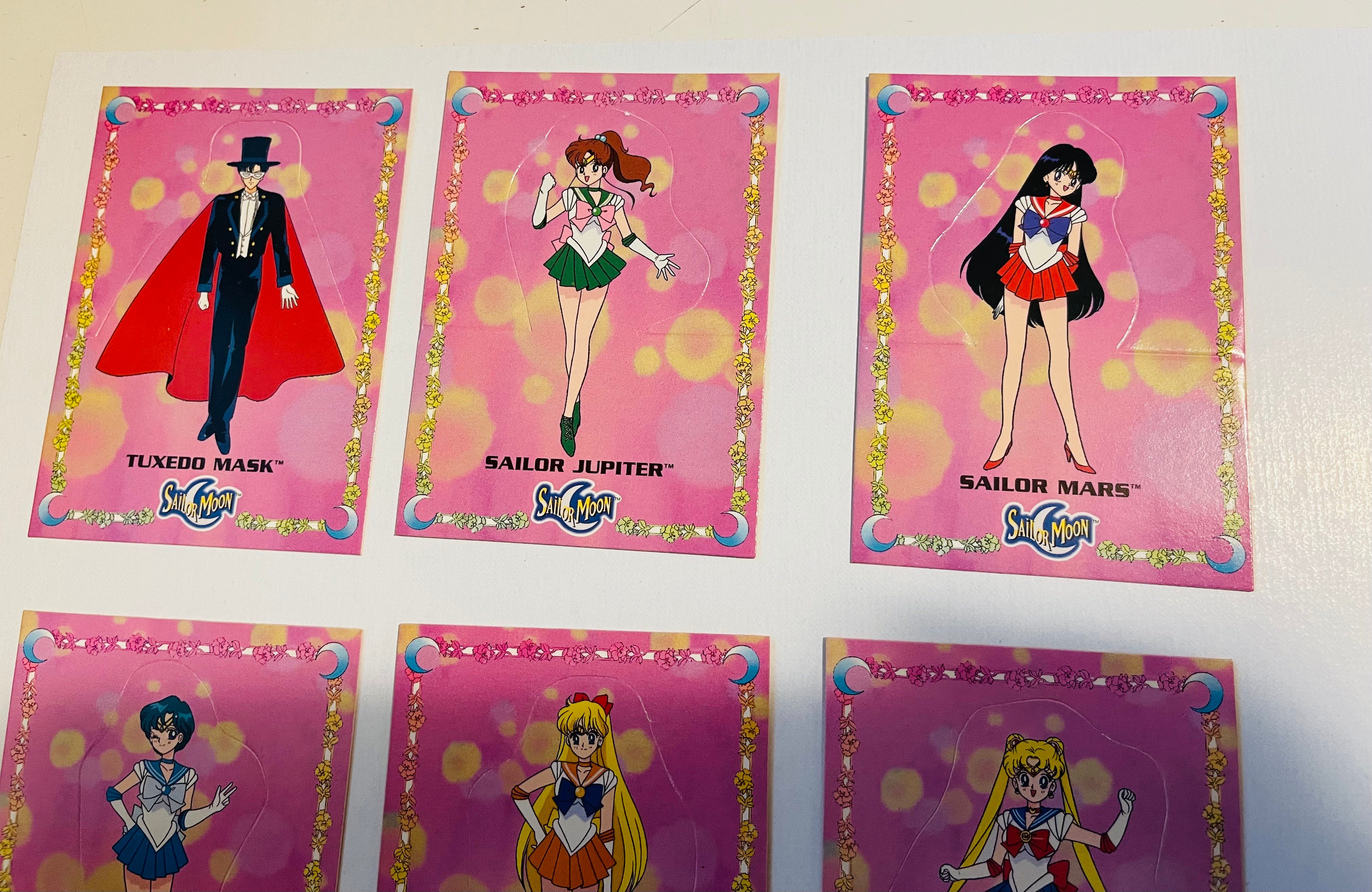 Sailor Moon rare send away pop up cards set 1997
