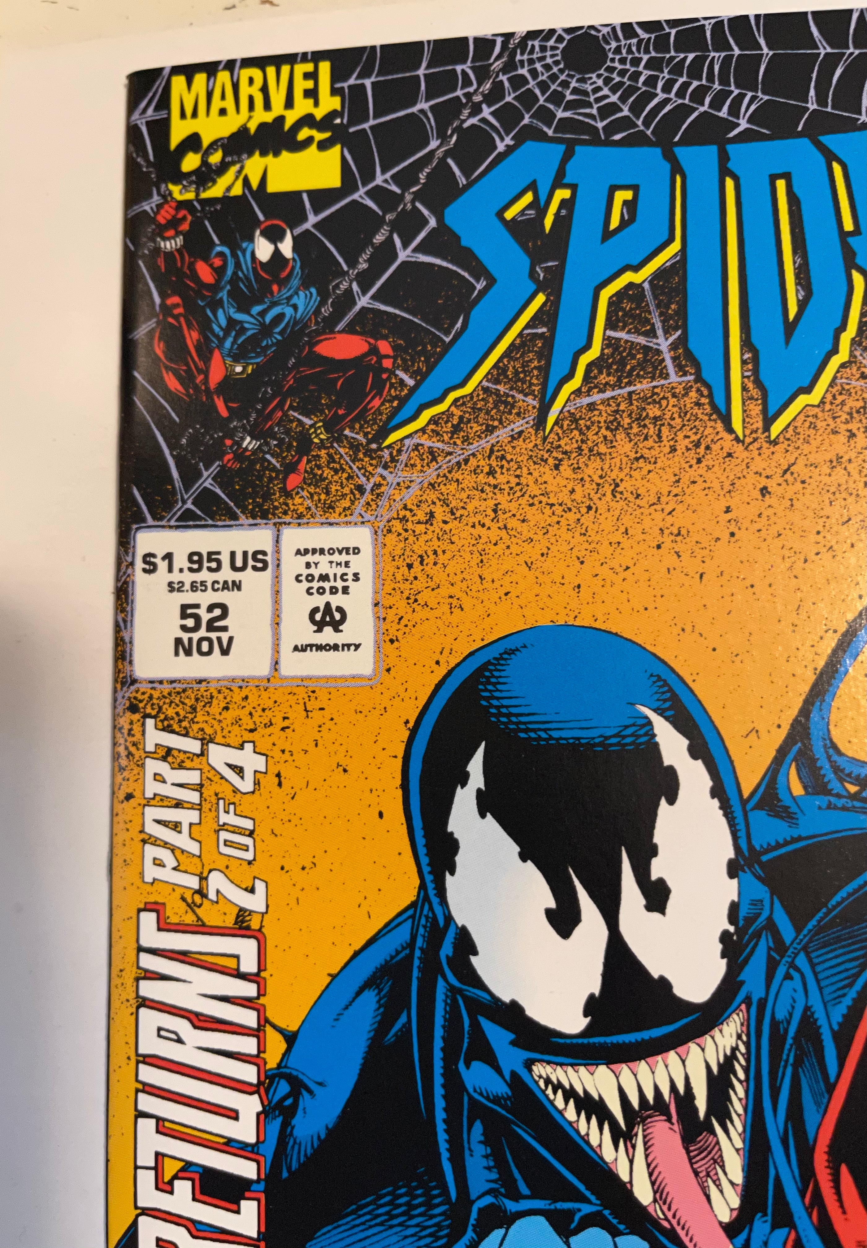 Spider-Man #52 Vf+ comic book 1994