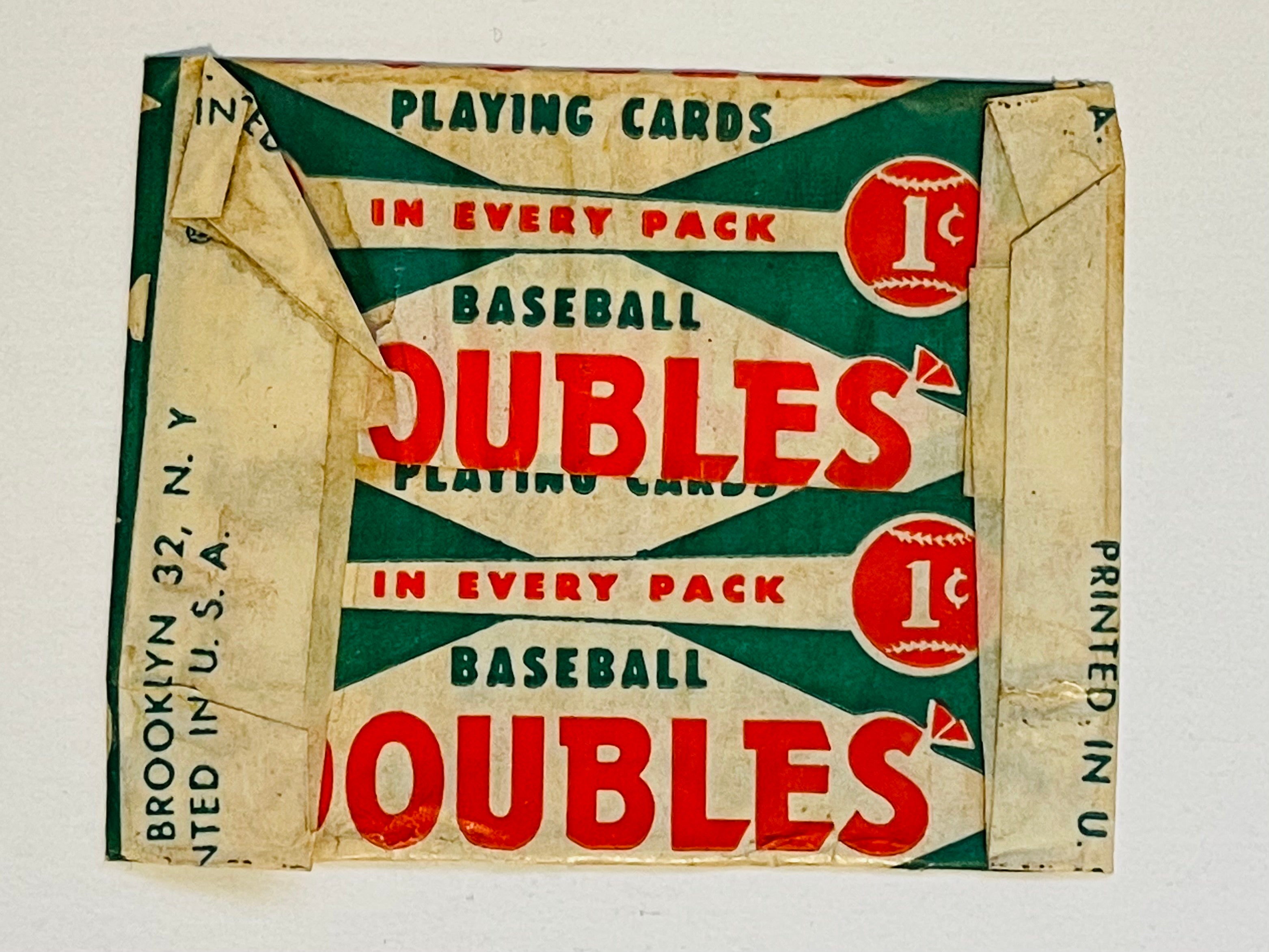 1951 Topps baseball rare Redback wrapper