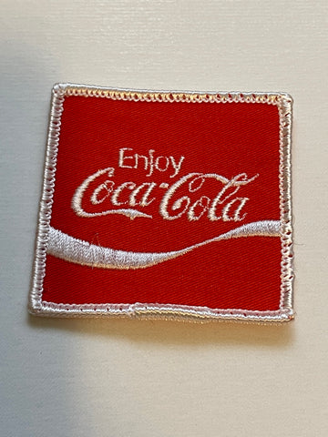 Coca-Cola original rare 3x3 size patch 1970s