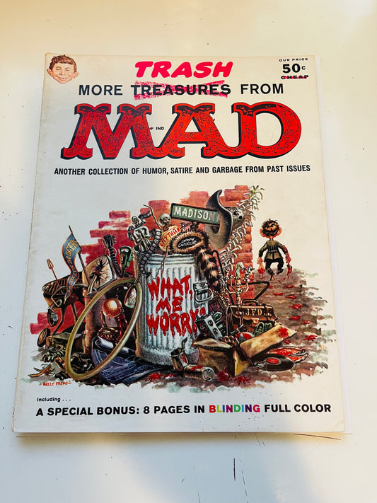 Mad Magazine rare first Annual issue with comic insert book inside 1958