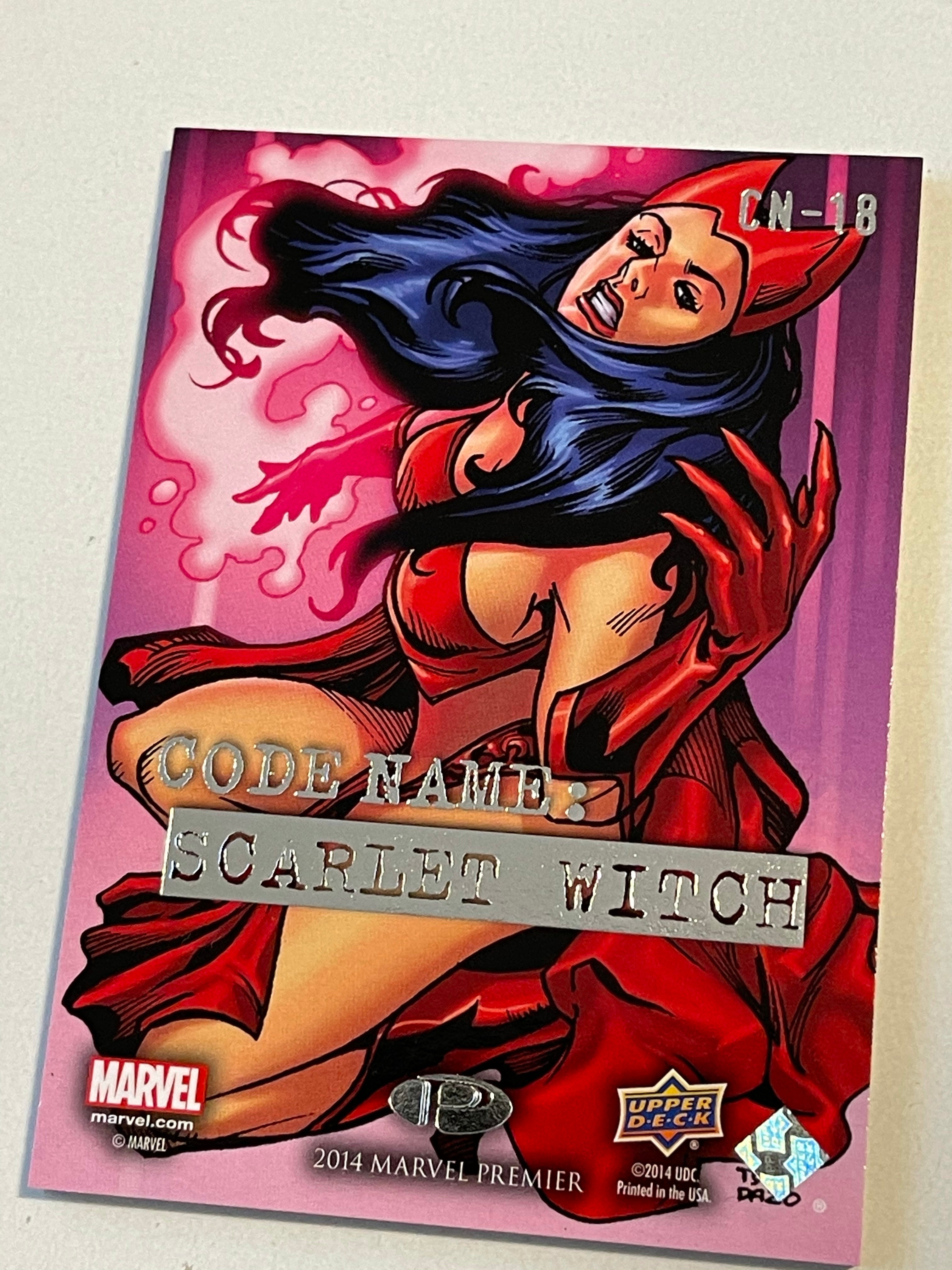 Avengers Scarlet Witch rare Marvel memorabilia insert card 2014