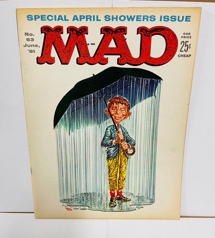 Mad Magazine #63 from 1961
