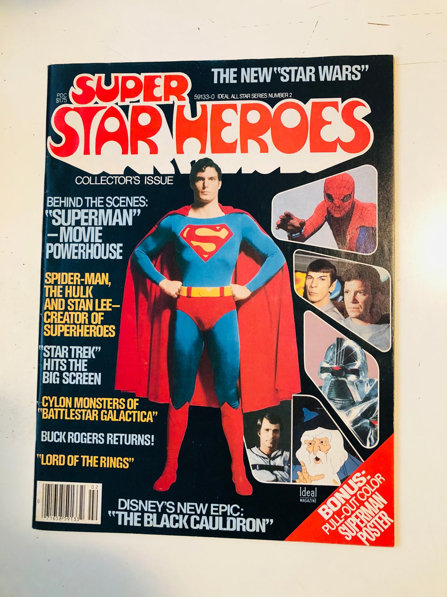 Super Star Heroes vintage scifi movie magazine 1978