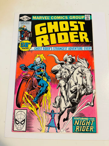 Ghost Rider #50 high grade comic book