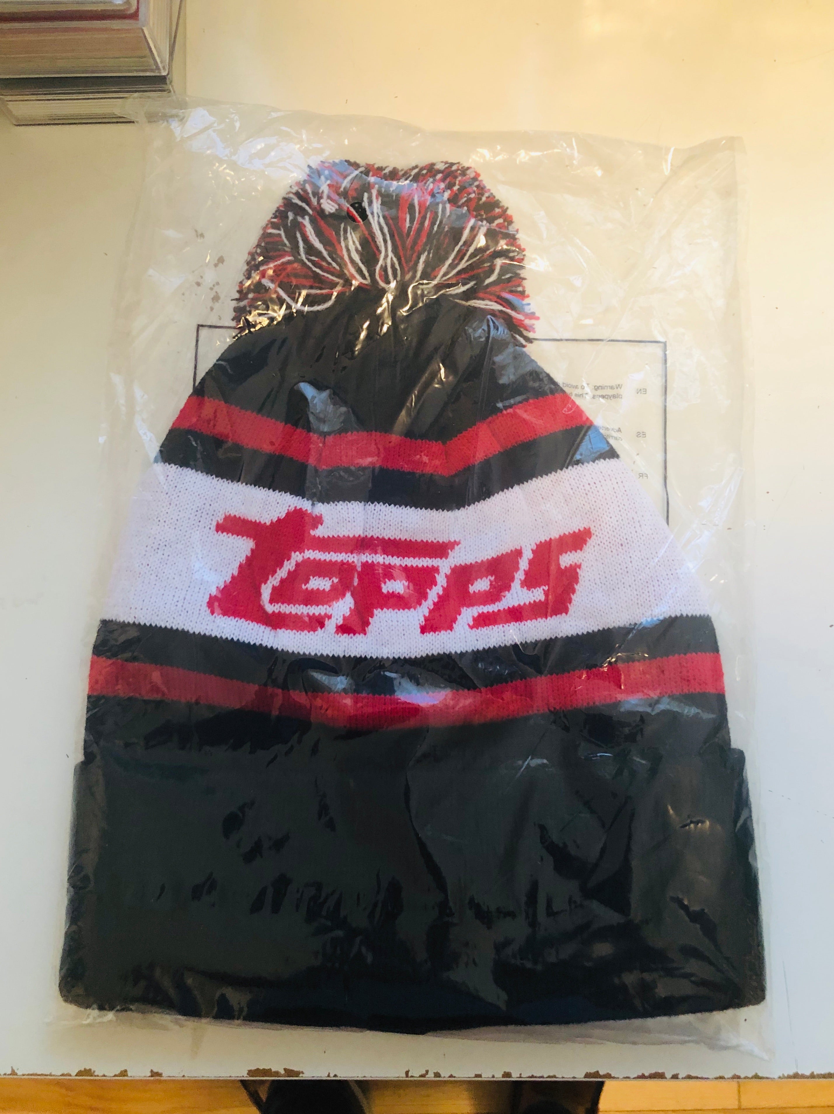 Topps card company limited issued winter touque hat