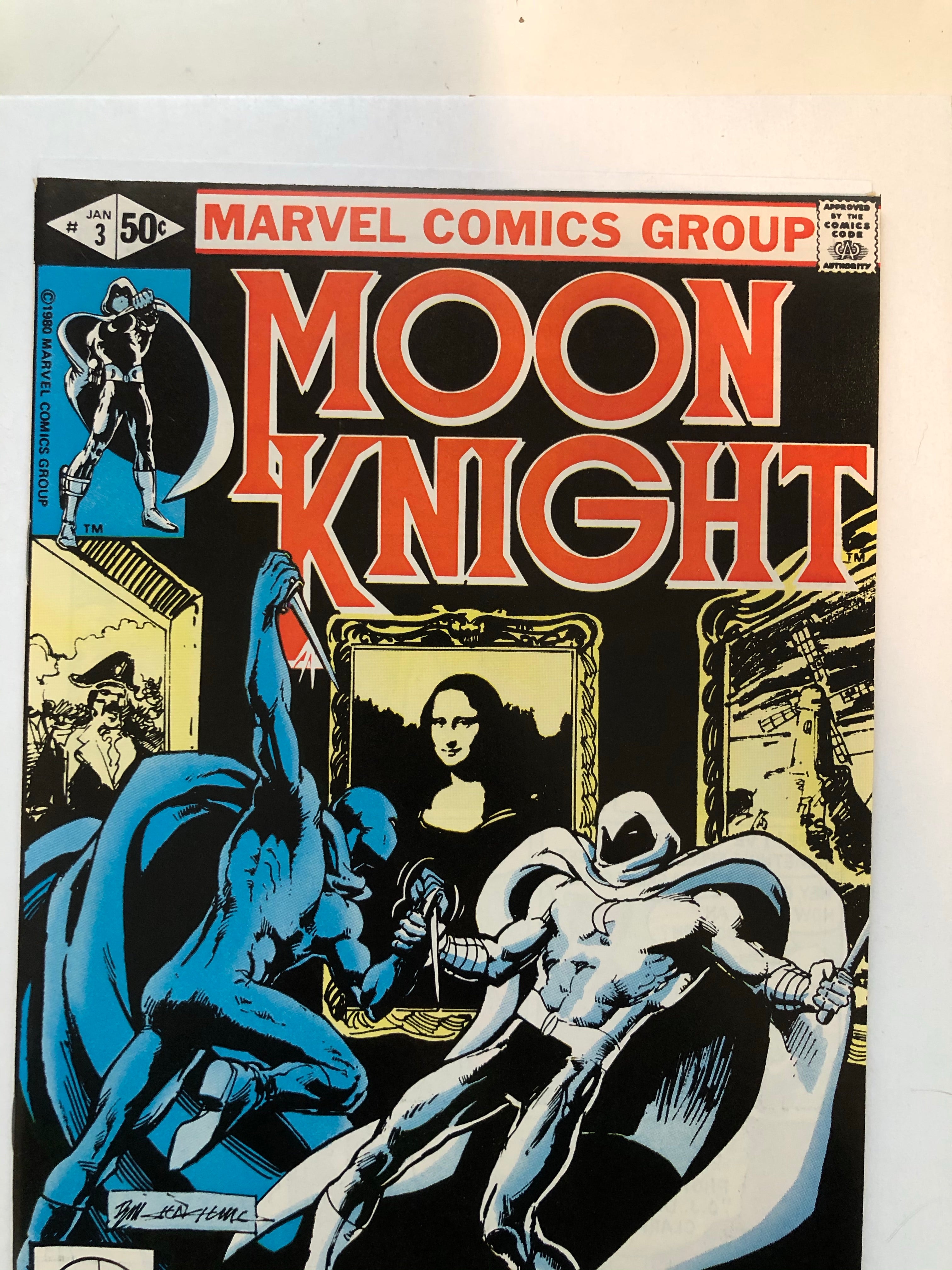 Moon Knight #3 high grade comic book 1981