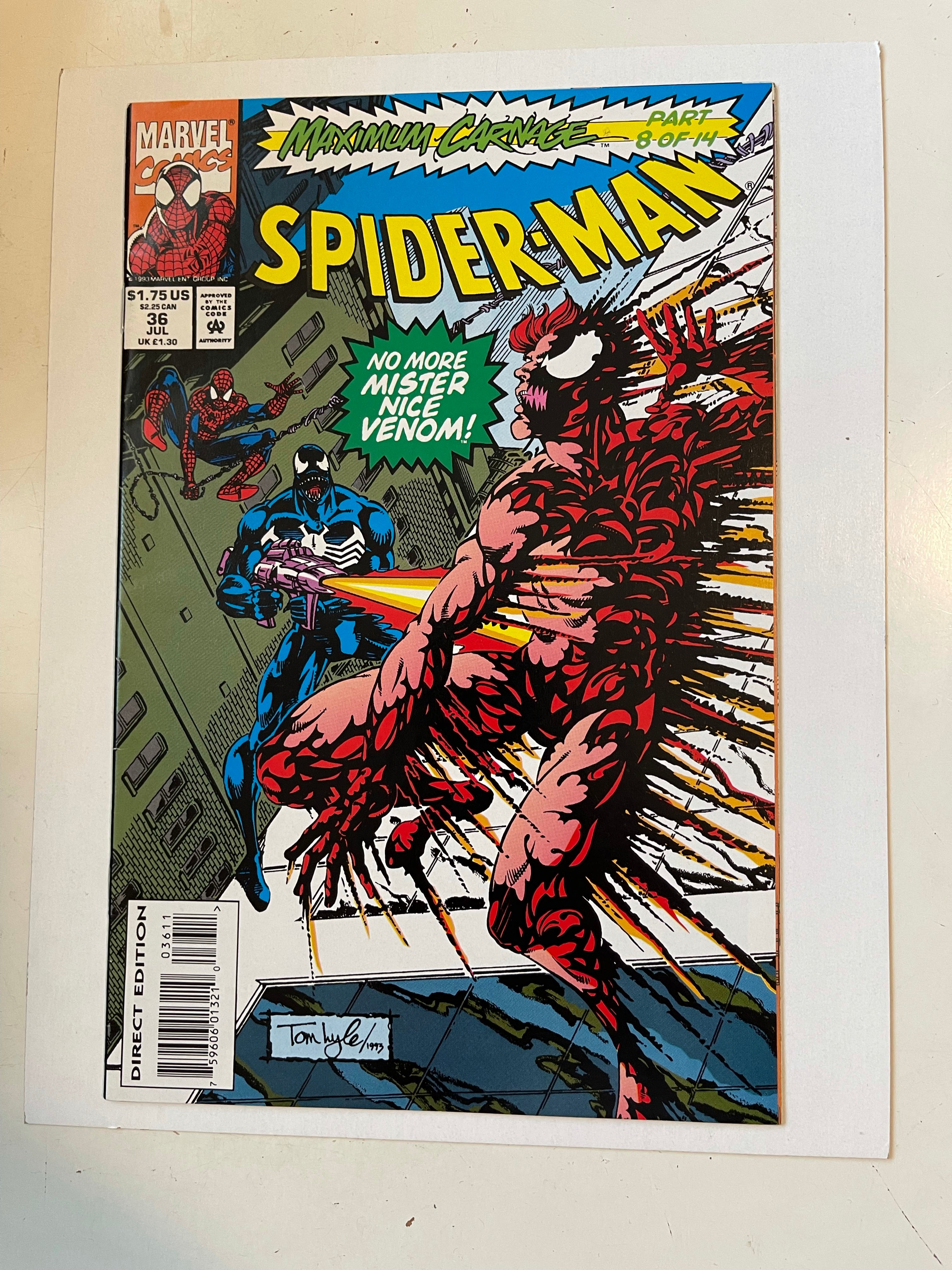 Spider-Man #36 Vf comic book