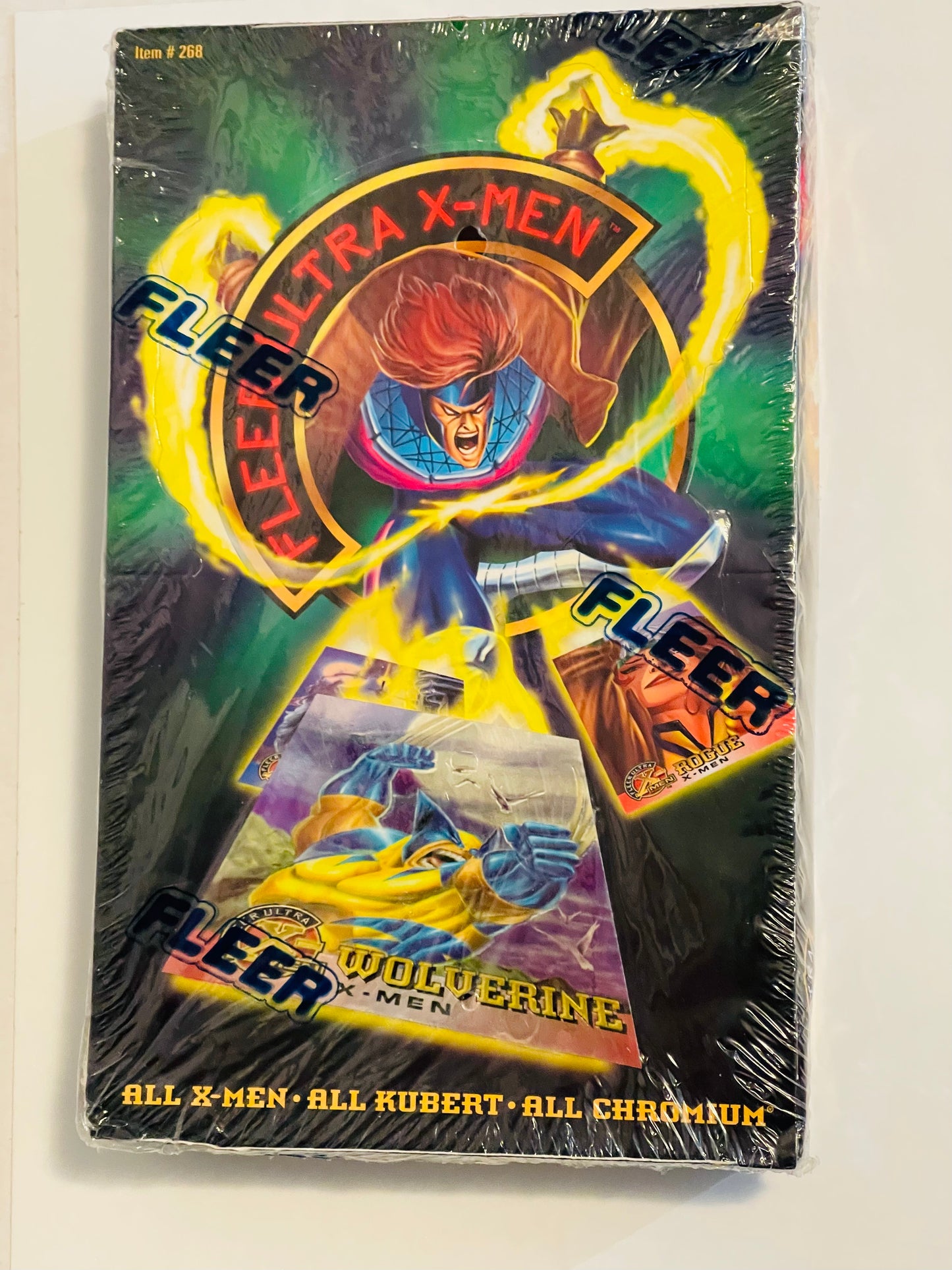 X-Men Ultra Chromium high end cards factory sealed box 1995