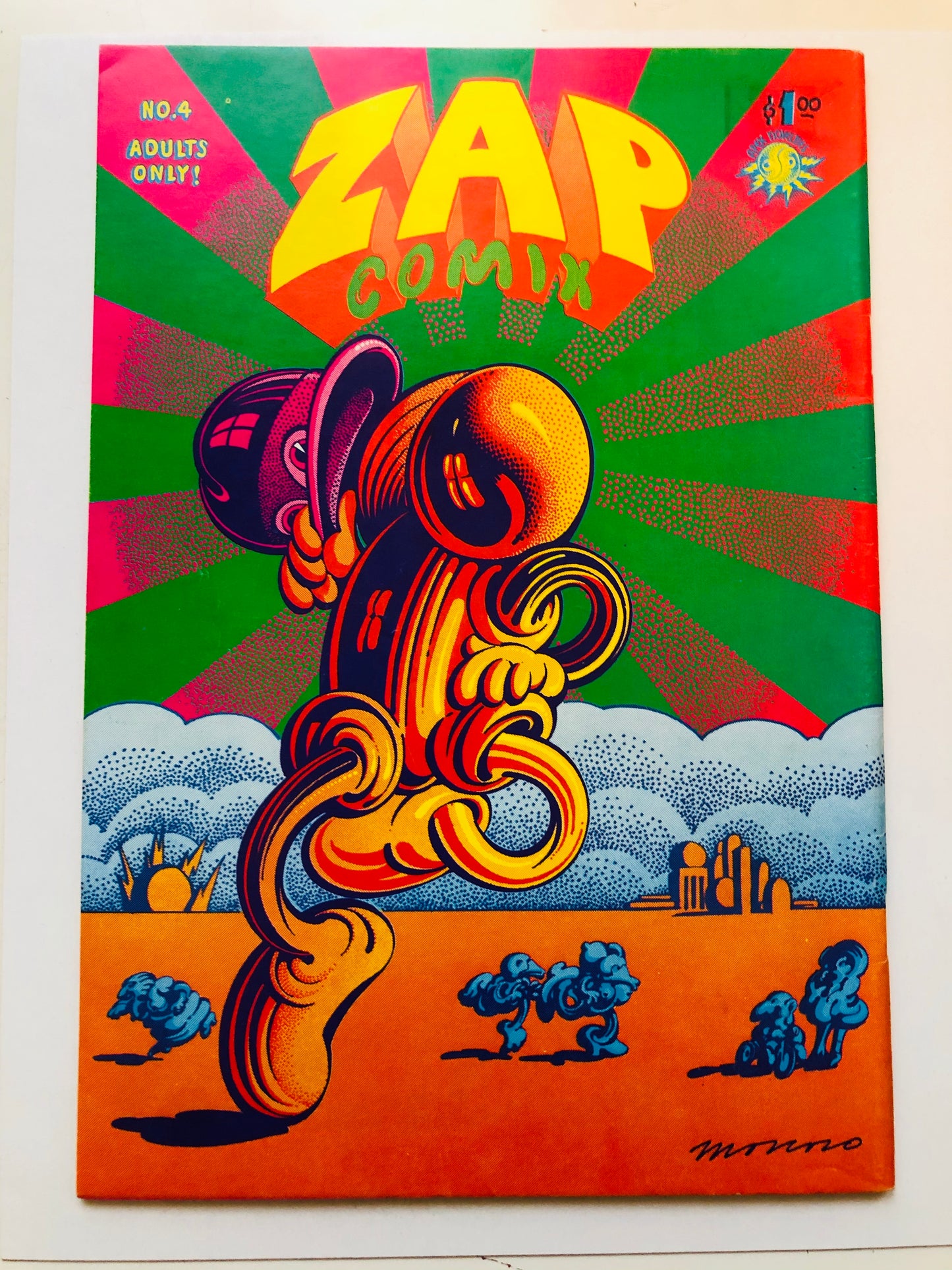 Zap Comix #4 Robert Crumb comic book 1969