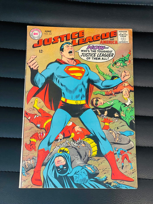 Justice League #63 comic 1968