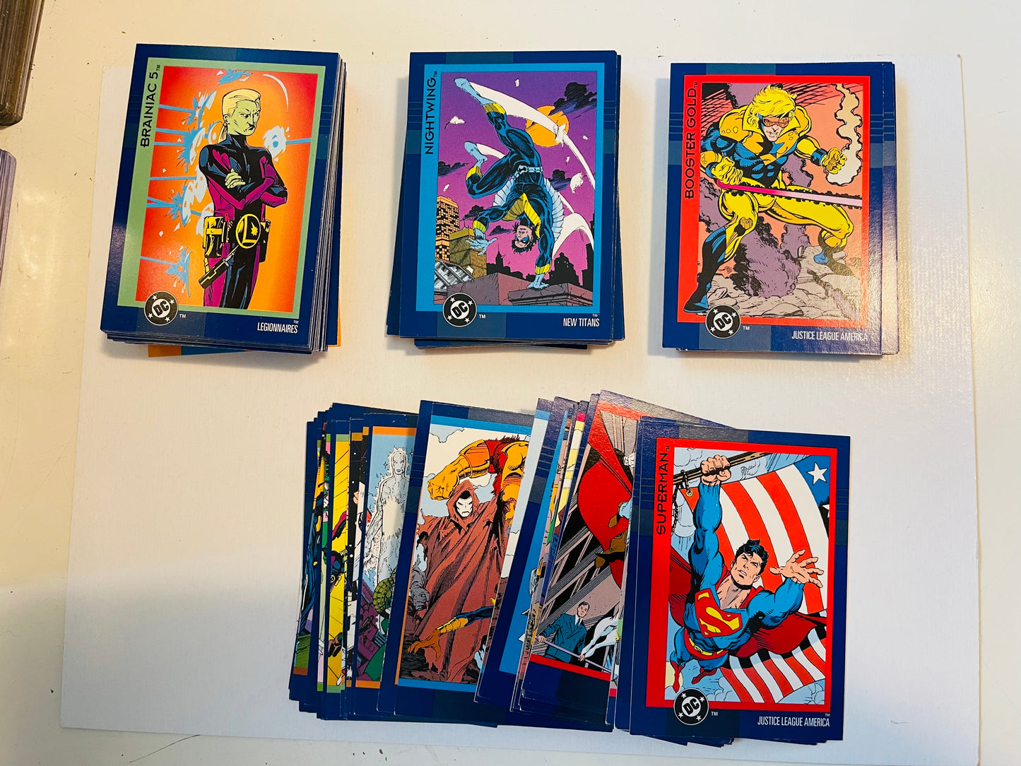 DC cosmic Teams complete cards set 1993