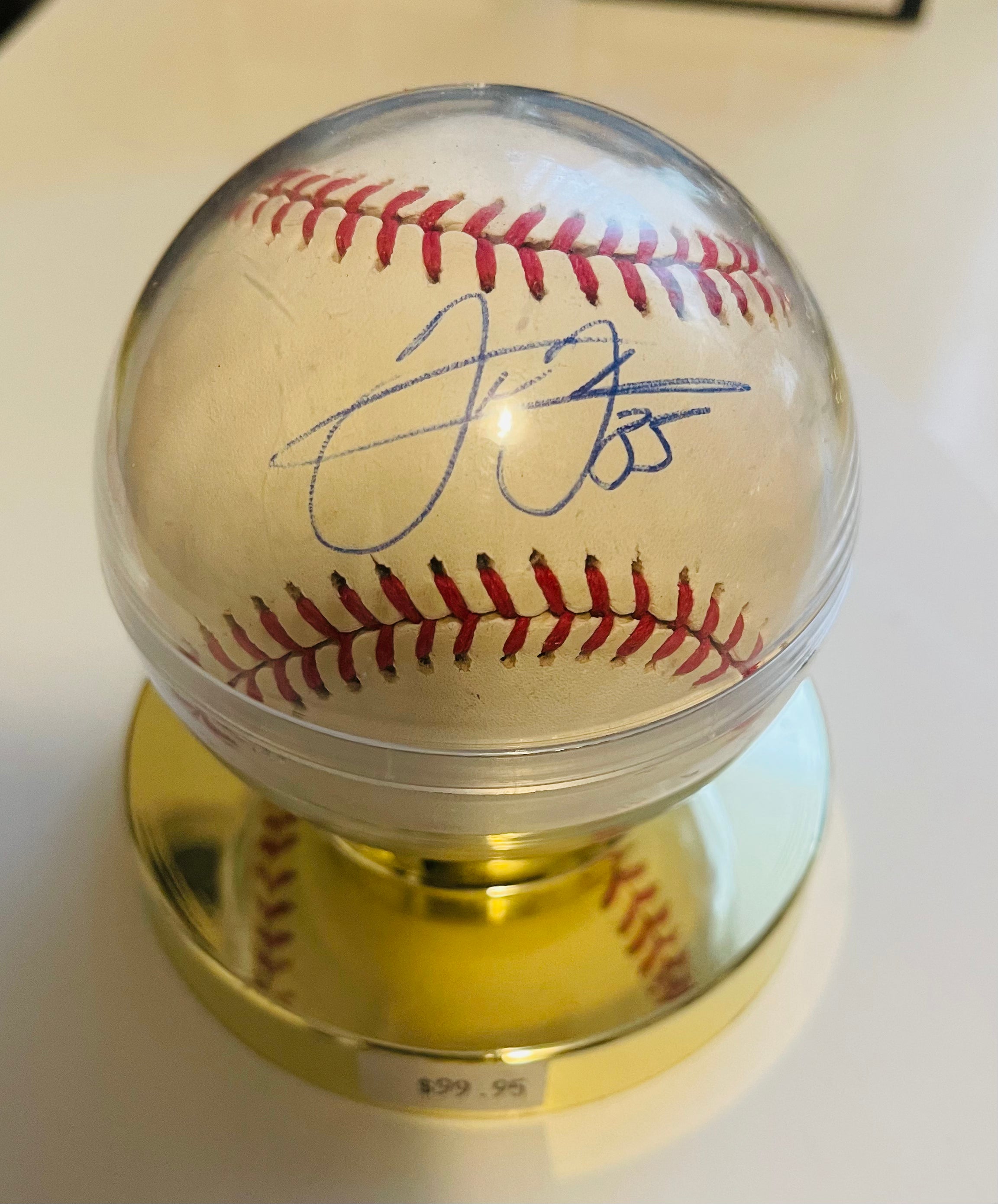 Frank Thomas autographed baseball with holder and COA